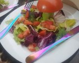 Foto del paso 2 de la receta: Ensalada pepino tomate y lechugas