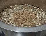 A picture of step 1 of Khichu locho.