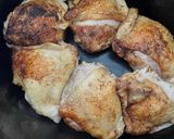 A picture of step 3 of Crock pot pineapple chicken thighs.