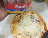 A picture of step 5 of Margareta pizza.