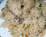 A picture of step 13 of Spicy Chinese Drumstick Rice.