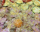 Foto del paso 2 de la receta: Pizza mixta vegetal y bacon
