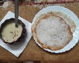 A picture of step 5 of Kerala style Vegetable stew and Appam.