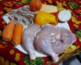 Foto del paso 1 de la receta: Pata muslo deshuesada rellena