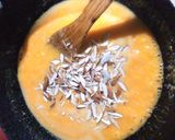 A picture of step 4 of Badam Pak.