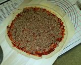A picture of step 7 of Quad Cities style Pizza Dough.