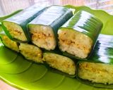 Foto langkah ke 10 dari resep Lemper isi Ayam.