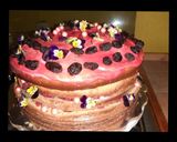 Foto del paso 5 de la receta: Bizcocho chile morita crema pastelera cacahuate y de maracuyá