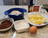 Foto del paso 1 de la receta: Galletas de azúcar moreno y coco al aroma de azahar