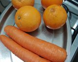 Foto del paso 1 de la receta: Mermelada de naranja y zanahoria