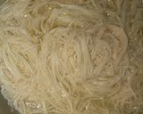 A picture of step 1 of Veg hakka noodles.