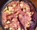 Foto del passaggio 4 della ricetta Torta con barbabietola e mele