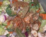 Foto del paso 2 de la receta: Escabeche de verduras! 🥦🥕🧅🧄