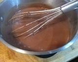 Une image de l'étape 2 de Crème dessert chocolat au lait de coco.