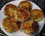 Foto del paso 6 de la receta: Tortitas de patatas rellenas