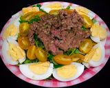 Hình bước làm 5 của món Salad Rau Càng Cua