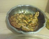 Une image de l'étape 1 de Pomme de terre avec poulet mariné au goût barbecue.