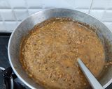A picture of step 10 of Dal Makhni.