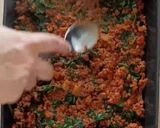 A picture of step 7 of Baked Mince and Spinach Eggs.