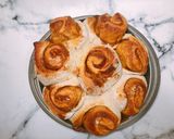 Hình bước làm 6 của món Cinnamon Rolls - Bánh Mì Cuộn Hương Quế
