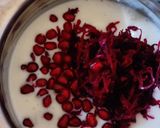 A picture of step 2 of Beetroot Raita.