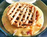 फ्रूट कस्टर्ड एप्पल पाई के साथ (Fruit custard apple pie ke saath recipe in hindi) रेसिपी चरण 4 फोटो