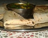 A picture of step 4 of Matar Paneer.