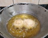 A picture of step 6 of Aloo matar parcels.