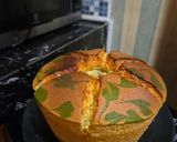 Foto langkah ke 9 dari resep Matcha Chiffon Cake.