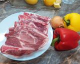 Sült karaj californiai paprikával recept fázis 1 fotója