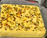A picture of step 13 of Kolkata Special: Bhapa Aam-Sandesh/Mango Ice Cream Sandesh.