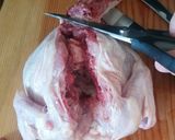 A picture of step 1 of Cornish Hen with Cheesy Pasta.