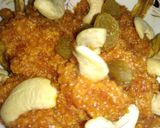 A picture of step 2 of Gajar ka Halwa.
