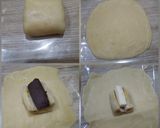 Foto langkah ke 4 dari resep Bolen Pisang Coklat Keju (Tanpa Korsvet).