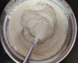 A picture of step 1 of Rava Idli without ENO.