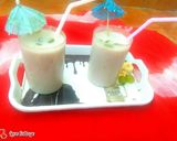 A picture of step 10 of Banana Grape Shake.