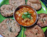 A picture of step 11 of Rajgira Farali Puri.