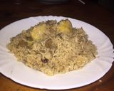 A picture of step 8 of Pilau.
