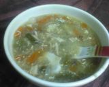 A picture of step 11 of Healthy egg chicken soup.