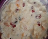 A picture of step 2 of Fruity Raita.