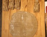 Foto del passaggio 11 della ricetta Dolcetti di Natale con farina di segale ricotta e confettura di mele cotogne