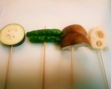 A picture of step 1 of Easy! Skewer Katsu Party at Home!.