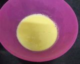 A picture of step 1 of The Benami Besan Mutter.