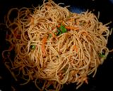 A picture of step 5 of Quick Vegetable Spaghetti.
