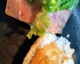 A picture of step 2 of Ham and Cheese Torta.