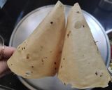 A picture of step 1 of Papad Cone Salad 😋.
