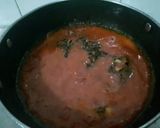 A picture of step 5 of Tomatoes, burnt garlic dip.