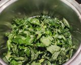 A picture of step 2 of Thotakura buttermilk gravy.
