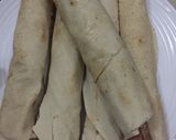A picture of step 3 of Sausage Shawarma.
