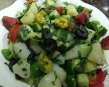 صورة لخطوة 1 من وصفة سلطة البطاطا